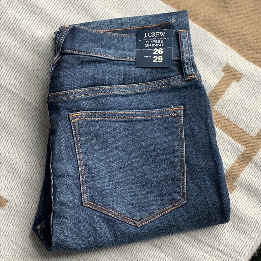 J. Crew Factory High Rise Skinny NET 26/29